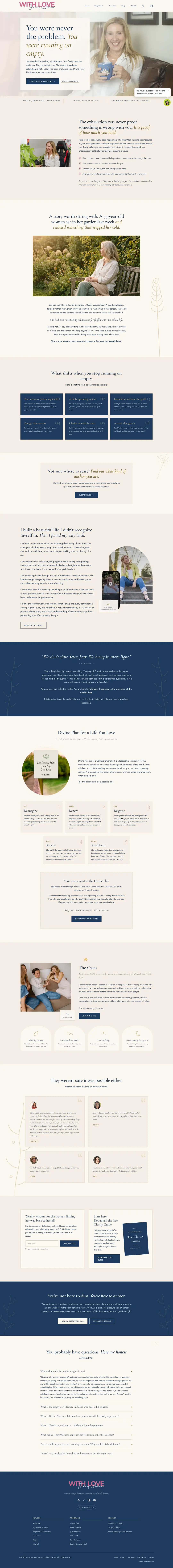 With Love, Jenny Warner website