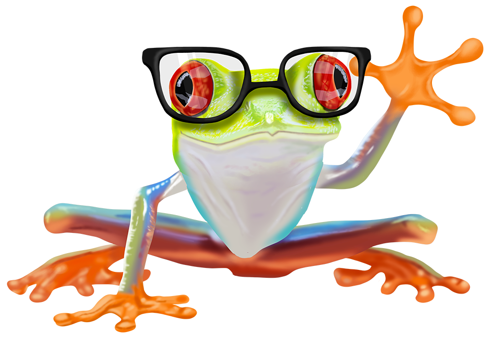 Waving Frog