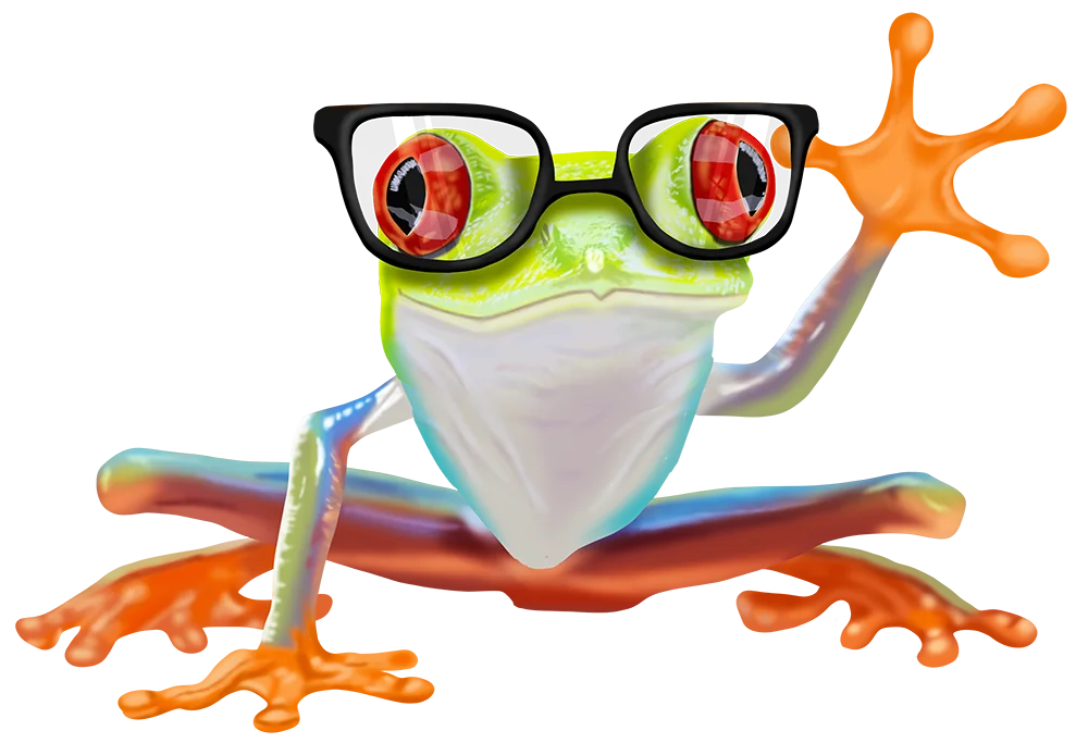 Waving Frog