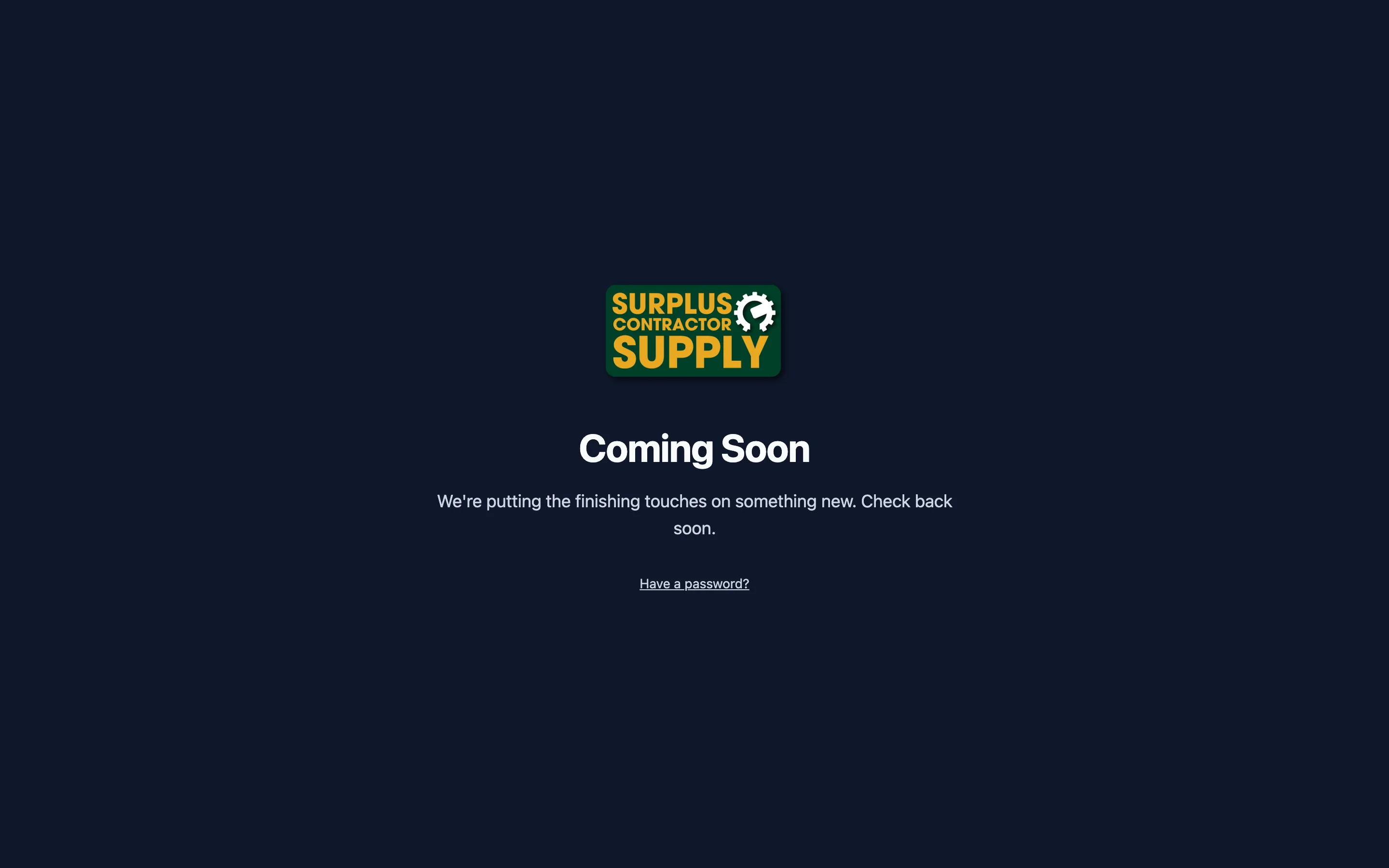 H&K Surplus website